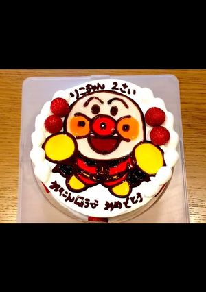 アンパンマンケーキ☆キャラクターケーキ-レシピのメイン写真