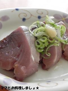 簡単★カツオのにんにく醤油漬け-レシピのメイン写真