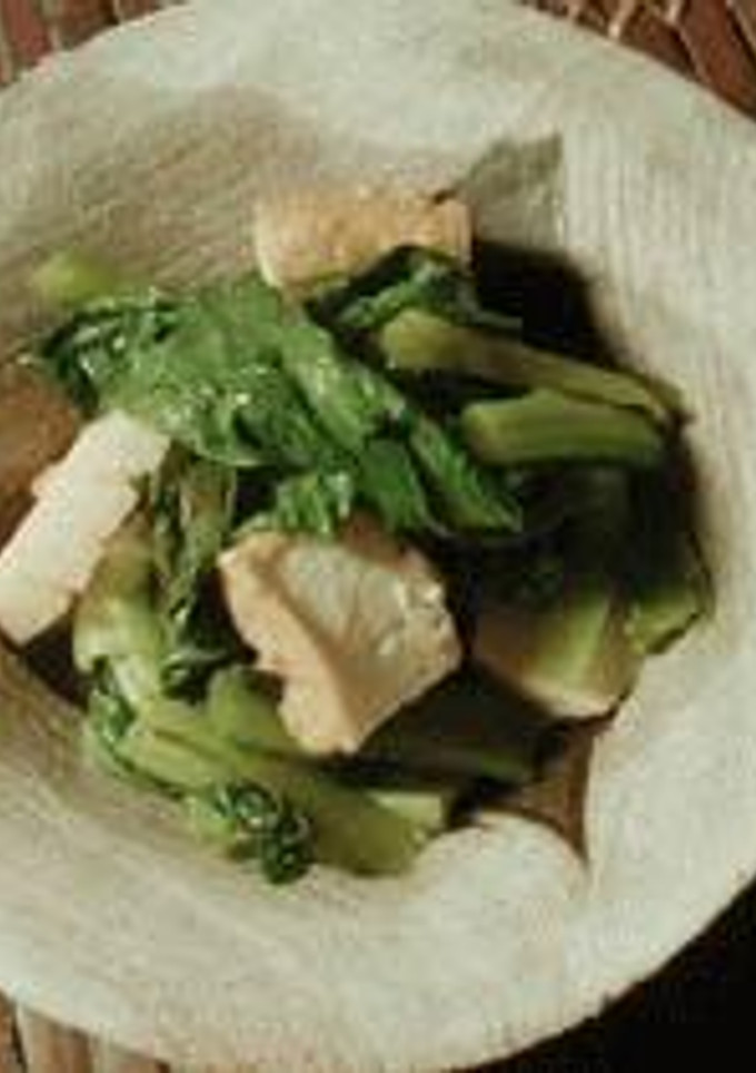 菜と厚揚げの煮びたし-レシピのメイン写真