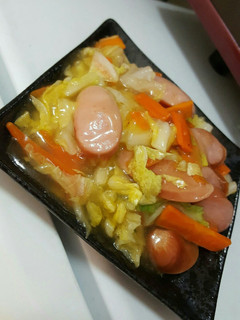 うどんスープの素de野菜あんかけ✩-レシピのメイン写真