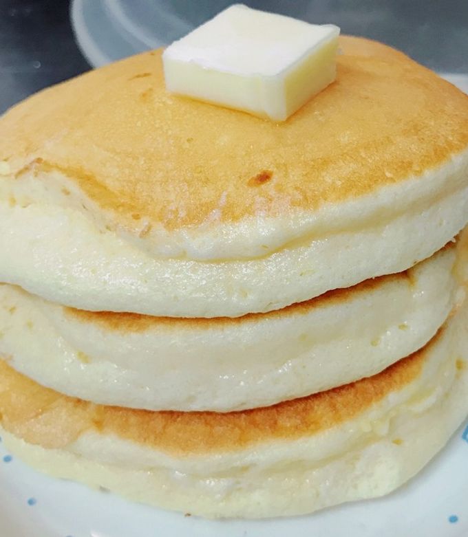 ふわふわ♡スフレパンケーキ 改良版-レシピのメイン写真