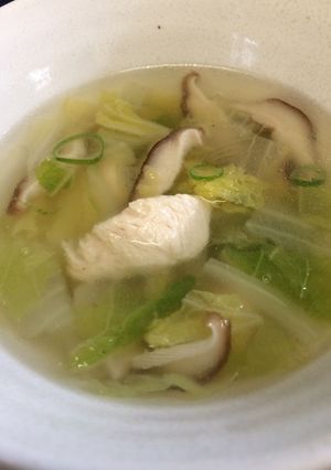 とうもろこしの甘みが旨いウェイパースープ-レシピのメイン写真