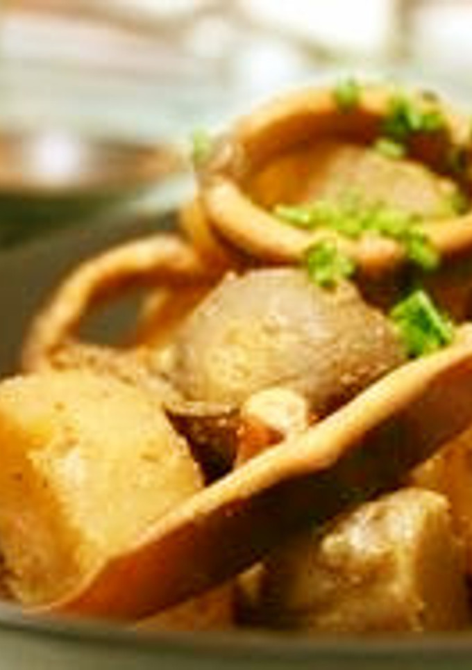 味付はお味噌だけ！いかと大根と里芋の煮物-レシピのメイン写真