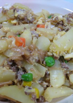 超簡単♪きのこ肉じゃが-レシピのメイン写真