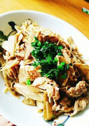 こってり旨☆豚肉とごぼうの味噌マヨ炒め-レシピのメイン写真