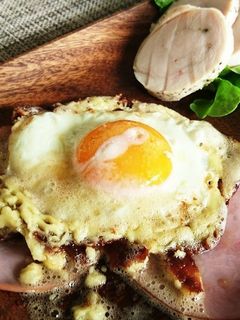 マヨネーズで目玉焼き-レシピのメイン写真