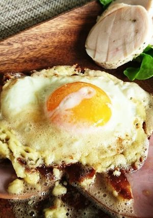 マヨネーズで目玉焼き-レシピのメイン写真