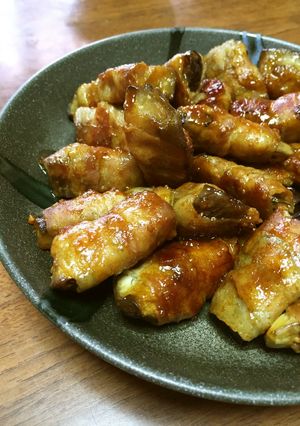 ご飯が進む！豚バラのとろ〜り茄子巻き-レシピのメイン写真