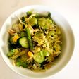 オリーブオイリーなサラダ丼