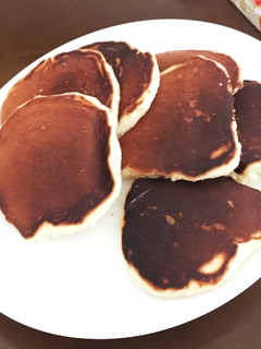 冷めてもしっとりもっちり ホットケーキ-レシピのメイン写真