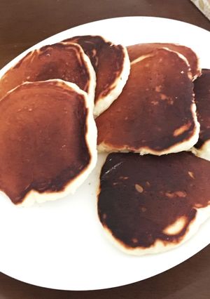 冷めてもしっとりもっちり ホットケーキ-レシピのメイン写真