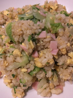 レタスのチャーハン-レシピのメイン写真