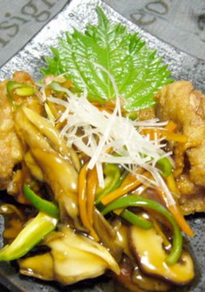 若鶏の一枚揚げ甘酢あんかけ-レシピのメイン写真