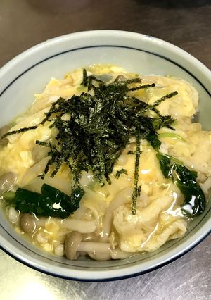 キノコのあんかけ丼-レシピのメイン写真