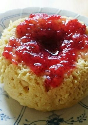 豆腐とホケミの レンジ蒸しパン-レシピのメイン写真