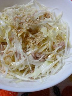 ヘルシー♪ツナとキャベツの丼♪-レシピのメイン写真