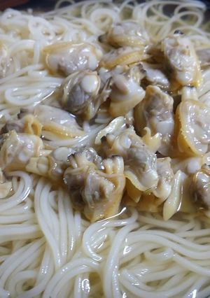アサリのぶっかけ素麺-レシピのメイン写真