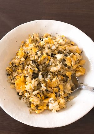 卵と高菜さえあれば！絶品高菜チャーハン-レシピのメイン写真