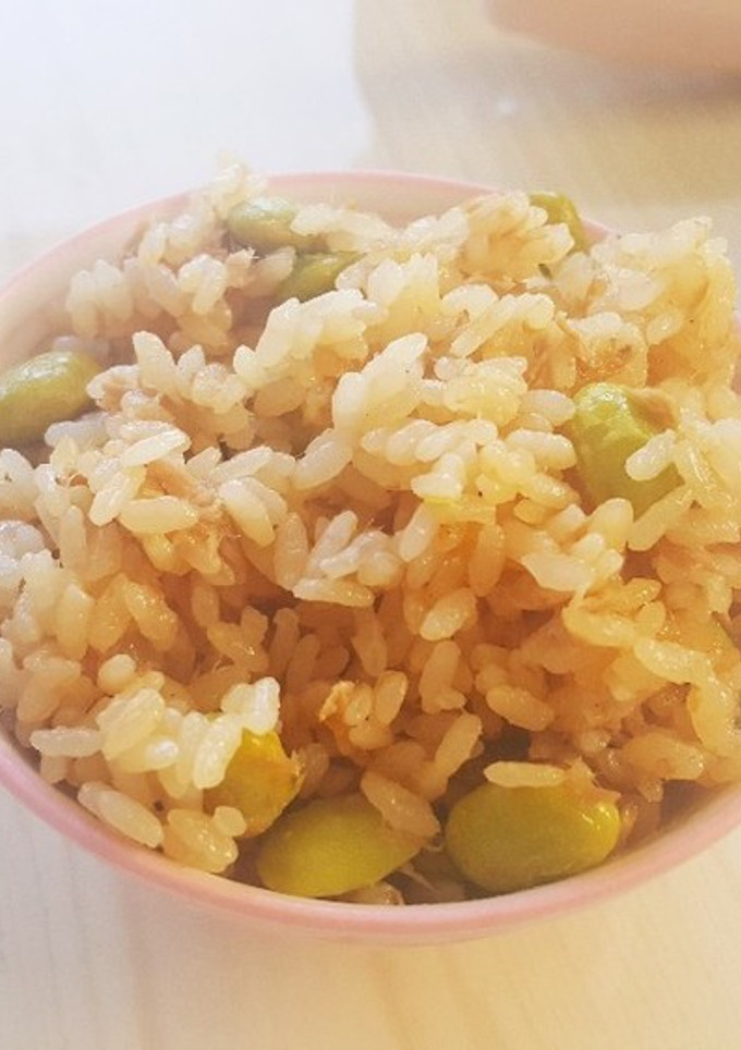 超簡単！ツナと枝豆の炊き込みご飯-レシピのメイン写真
