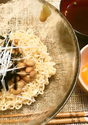冷やし納豆まぜそば-レシピのメイン写真