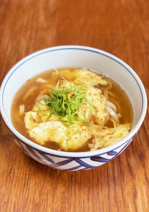 つゆが全部飲めちゃう!!かけうどん-レシピのメイン写真