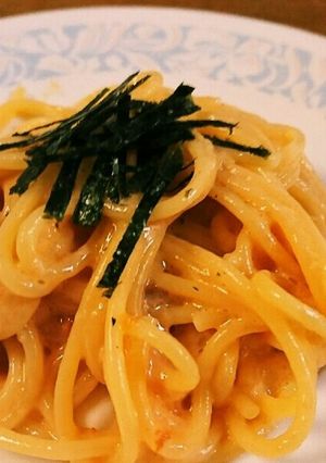 居酒屋メニュー ウニクリームパスタ-レシピのメイン写真