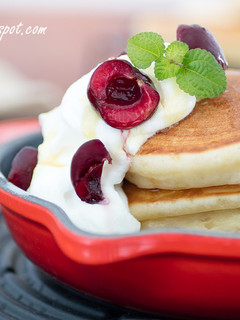 超簡単!クリームチーズ ホットケーキ-レシピのメイン写真