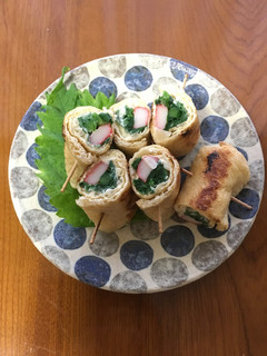 油揚げのクルクル巻き-レシピのメイン写真