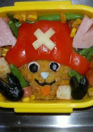 みんな大好き！チョッパーのキャラ弁♪-レシピのメイン写真