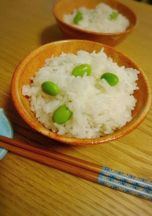 材料は枝豆と白米だけ♪シンプル枝豆ご飯。-レシピのメイン写真