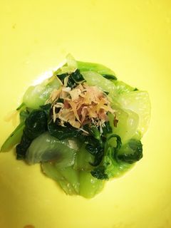 青梗菜のおひたし〔しょうが風味〕-レシピのメイン写真