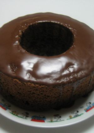 炊飯器でチョコシフォンケーキ-レシピのメイン写真