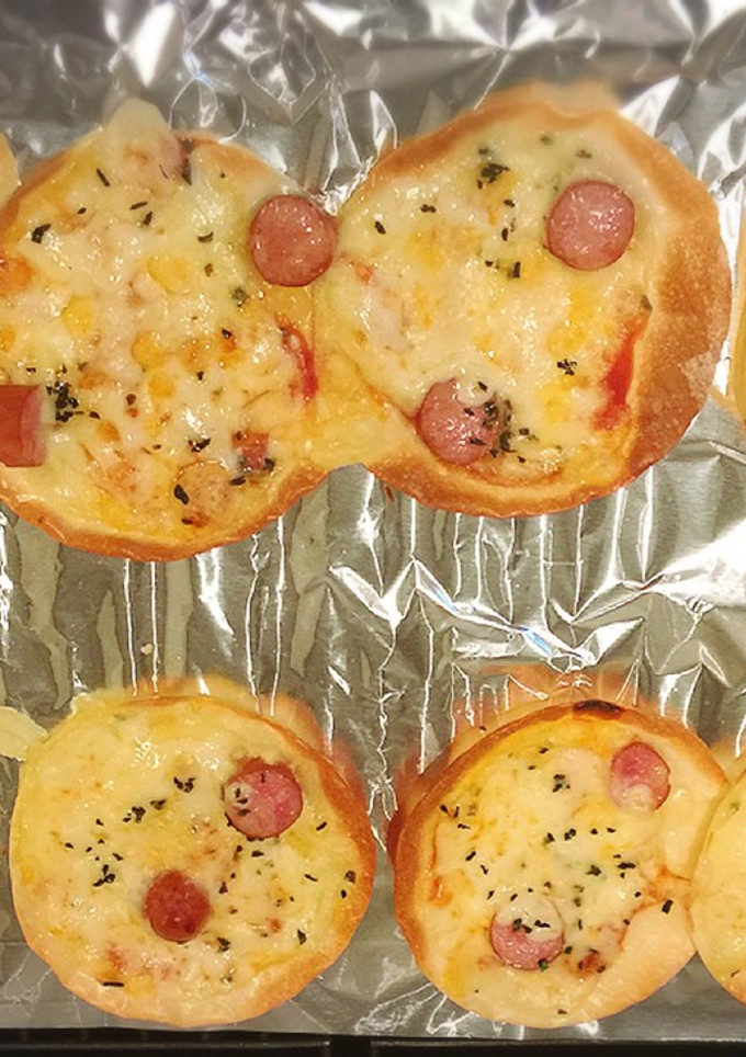 ピザ 餃子の皮 簡単♪-レシピのメイン写真