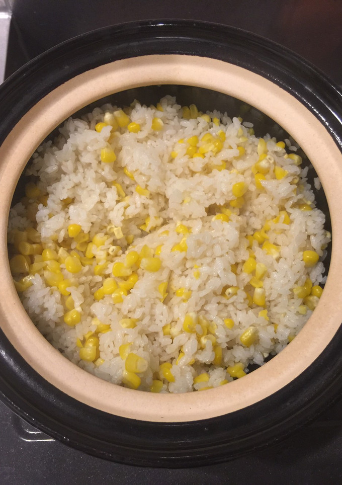 ぱんだのとうもろこしご飯-レシピのメイン写真