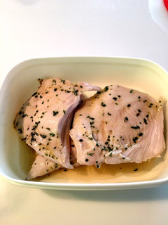 レンジでアジアンハーブチキン-レシピのメイン写真