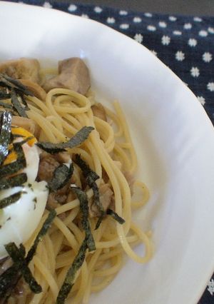 おためしあれ！！鶏テリ焼きパスタ-レシピのメイン写真