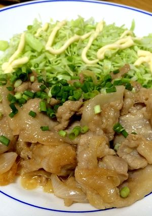 マヨdeしょうが焼き！-レシピのメイン写真
