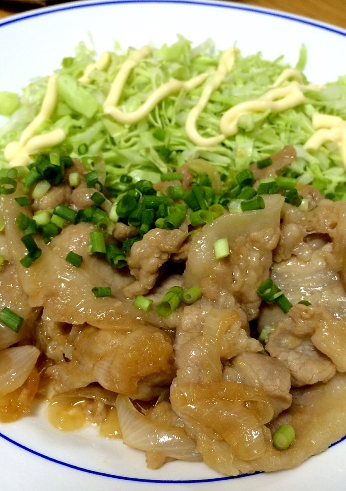 マヨdeしょうが焼き！-レシピのメイン写真