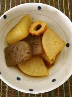 作り置き☆大根とこんにゃくの甘辛煮-レシピのメイン写真