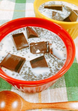 チアシード☆ダイエット☆ココア☆寒天-レシピのメイン写真