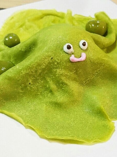 バブルスライムクレープ-レシピのメイン写真