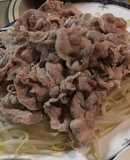 暑い日に食べたい☆簡単☆豚しゃぶ