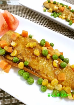 失敗知らず♪塩サバのカレームニエル-レシピのメイン写真