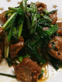 旨ウマ♪夏にスタミナ!ニラと砂肝の炒め物-レシピのメイン写真