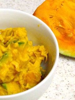 ★レンジで簡単★ヘルシーかぼちゃサラダ★-レシピのメイン写真