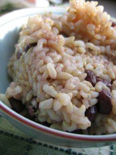 玄米小豆ご飯-レシピのメイン写真