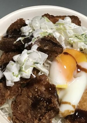ミックスかつ丼@ウチのタルタル-レシピのメイン写真
