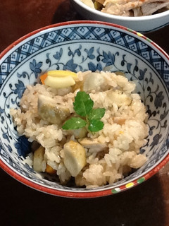 新ごぼう、唐竹竹の子、鶏肉の炊込みご飯-レシピのメイン写真