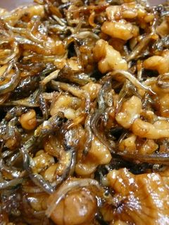 カルシウムたっぷりじゃことくるみの佃煮-レシピのメイン写真