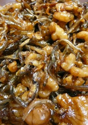 カルシウムたっぷりじゃことくるみの佃煮-レシピのメイン写真